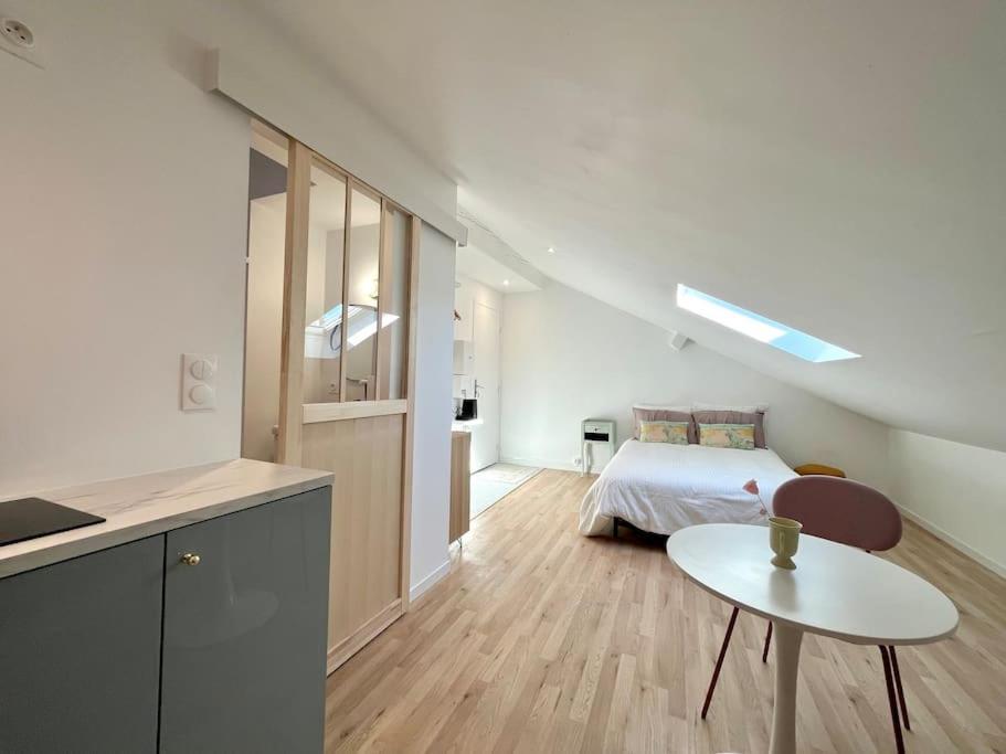포 Studio Jade : Charmant Logement Place Clemenceau 아파트 외부 사진