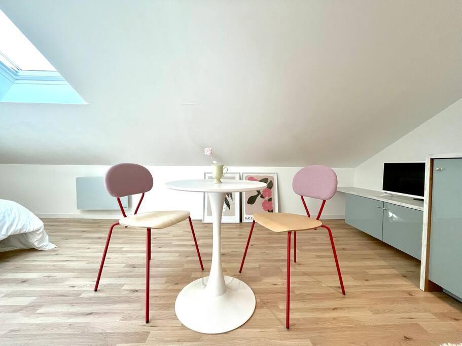 포 Studio Jade : Charmant Logement Place Clemenceau 아파트 외부 사진