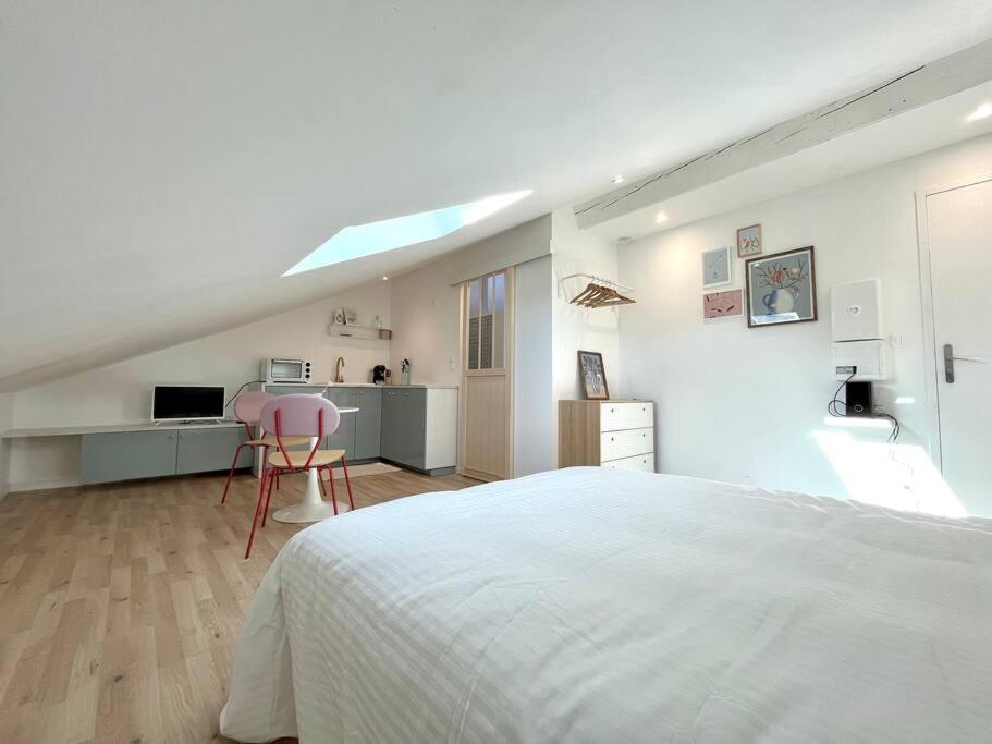 포 Studio Jade : Charmant Logement Place Clemenceau 아파트 외부 사진