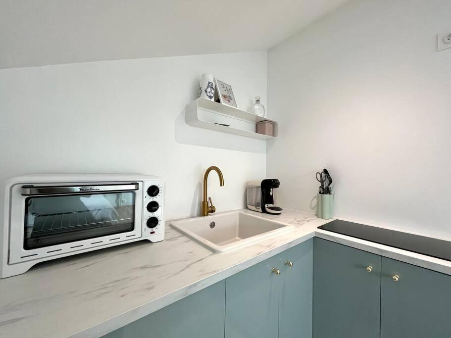 포 Studio Jade : Charmant Logement Place Clemenceau 아파트 외부 사진